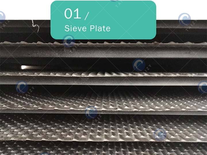 Paddy separator’s sieve plate