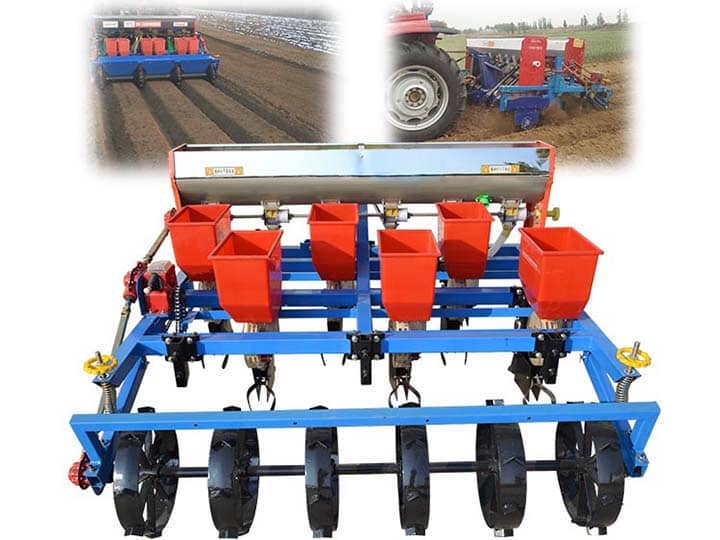 4 row peanut planter丨multi-functional groundnut planting machine